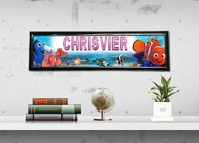Finding Nemo - Personalized Poster with Your Name, Birthday Banner, Custom Wall Décor, Wall Art - image2